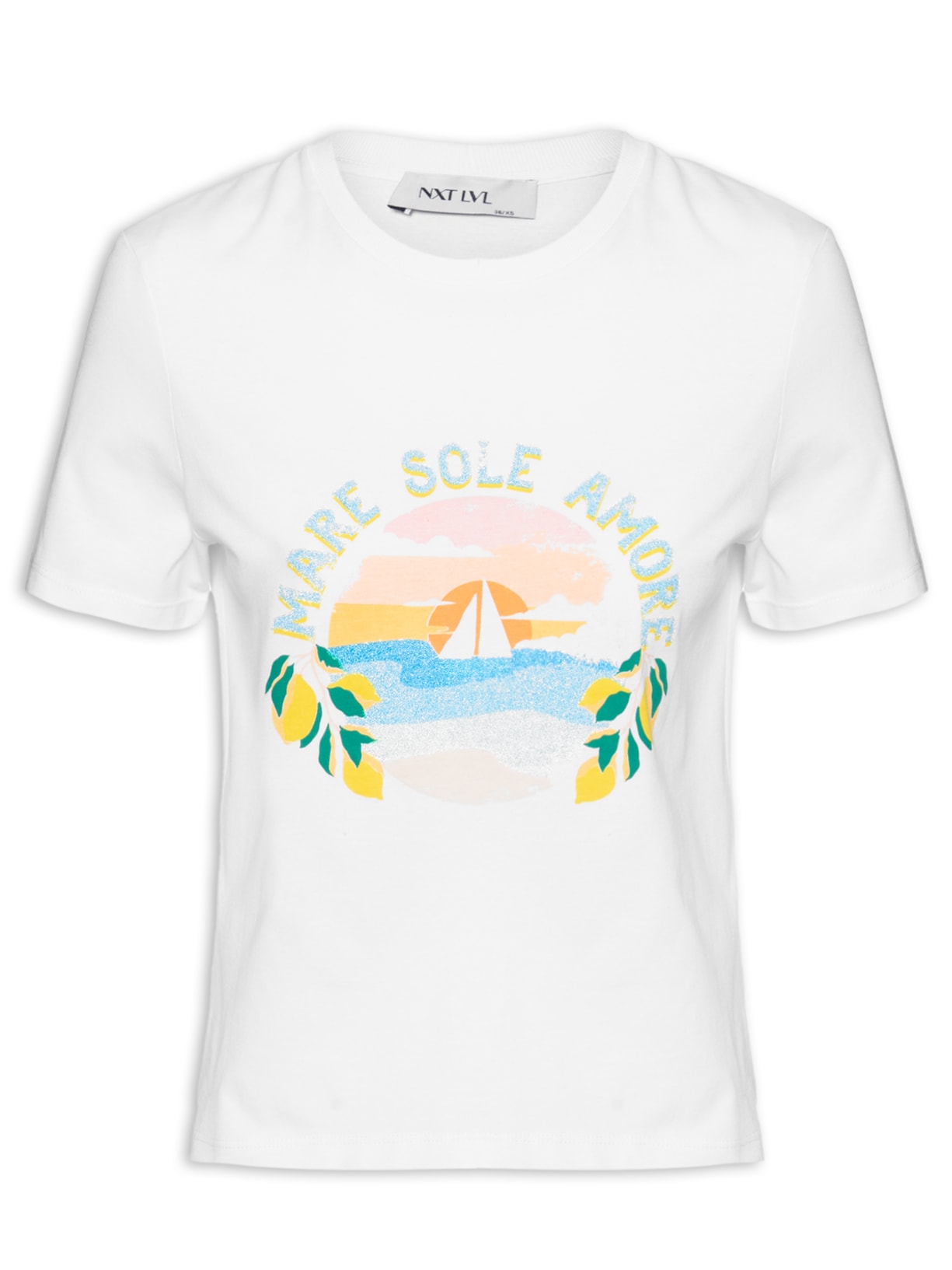 Camiseta Feminina Sole Amore - Branco