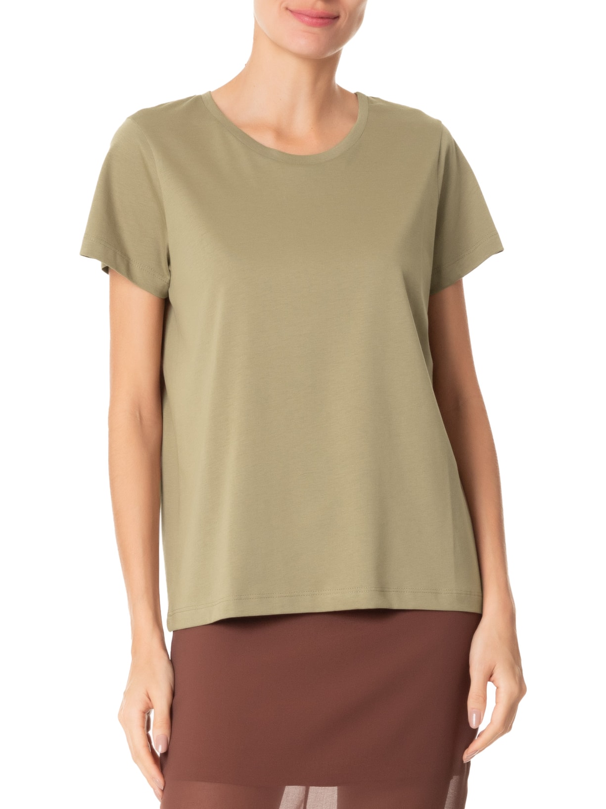 Camiseta Feminina Staff Pima Verde Misci