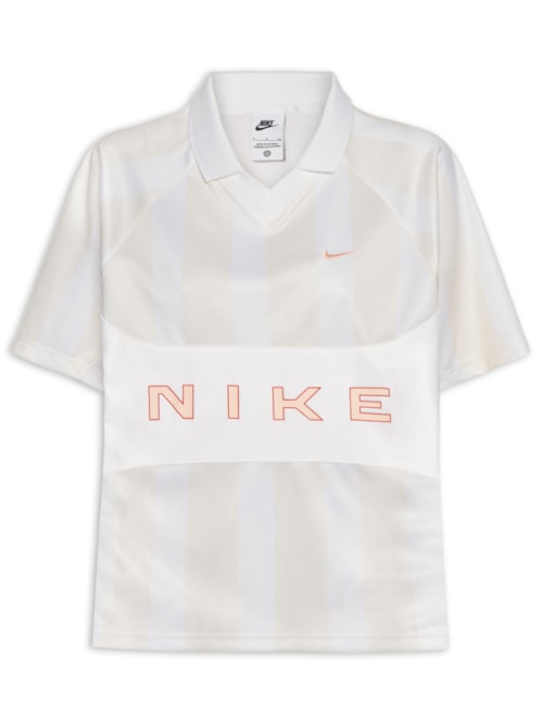 Camiseta Feminina Street Oversized Jersey - Off White