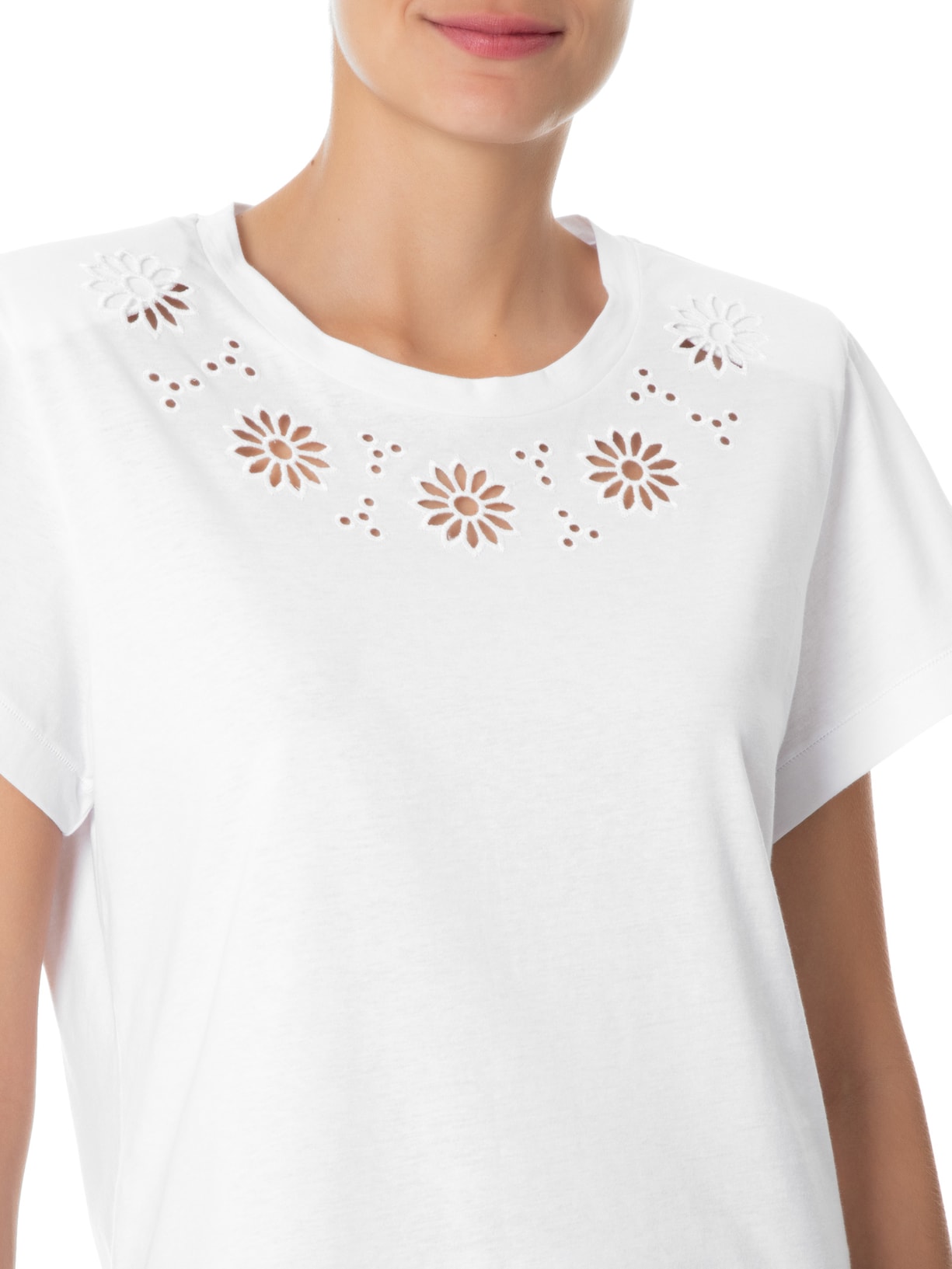 Camiseta Feminina Summertime Branco Mixed