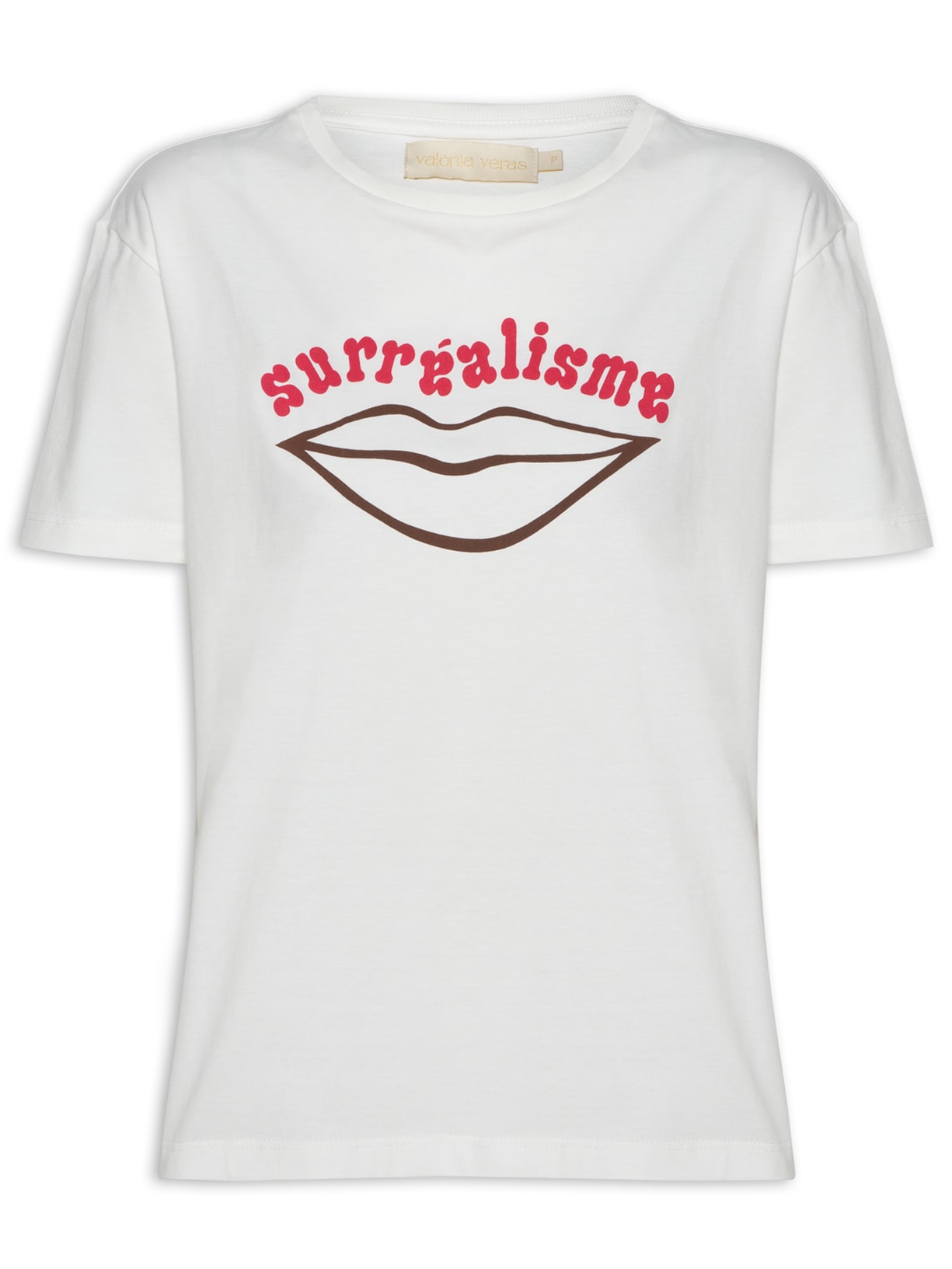 Camiseta Feminina Surrealisme - Branco