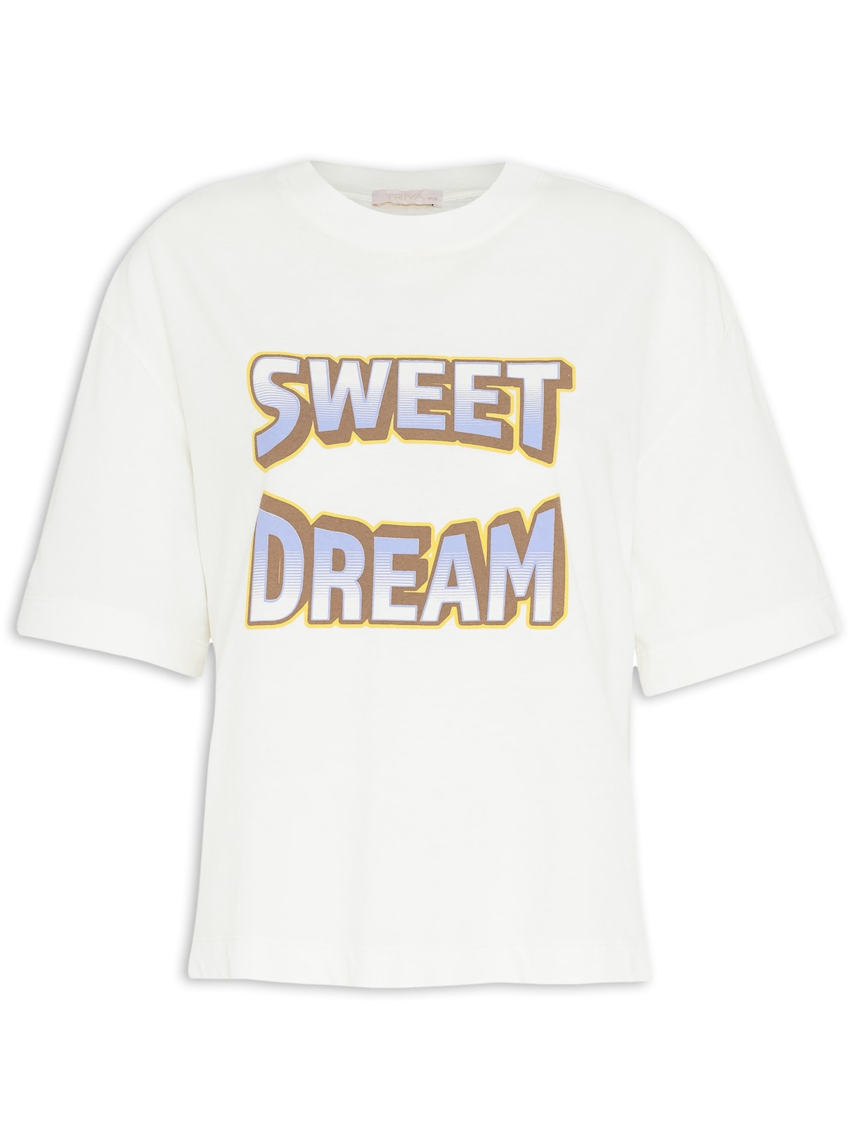 Camiseta Feminina Sweet Dream - Branco