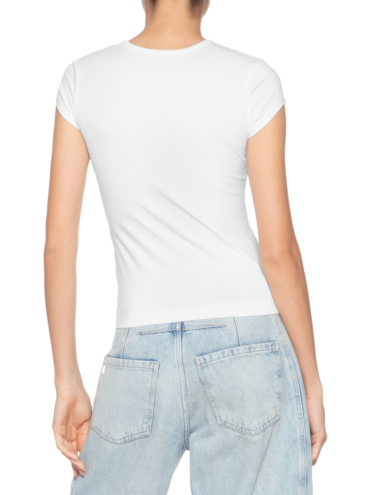 Camiseta Feminina T-Angie Branco Diesel