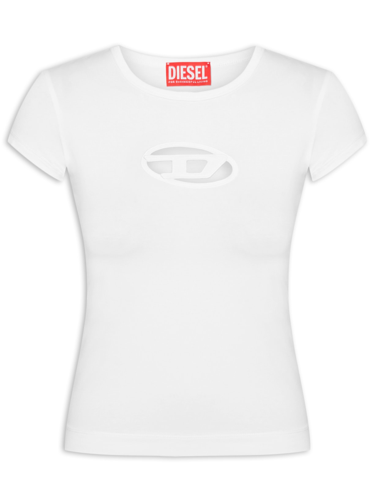Camiseta Feminina T-Angie Branco Diesel