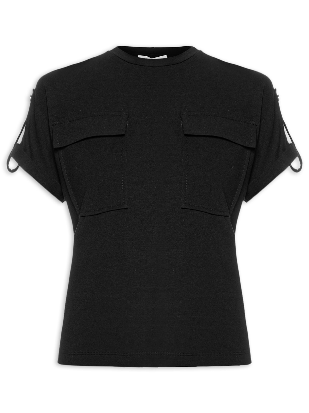 Camiseta Feminina Tais - Preto