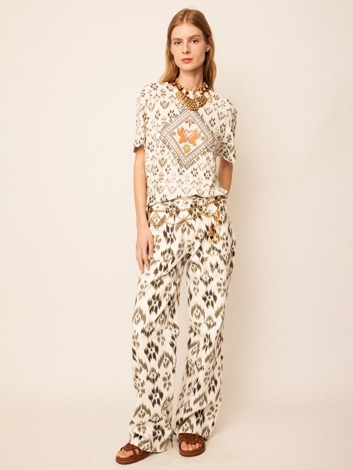 Camiseta Feminina Taj Garden V26 Branco Mixed