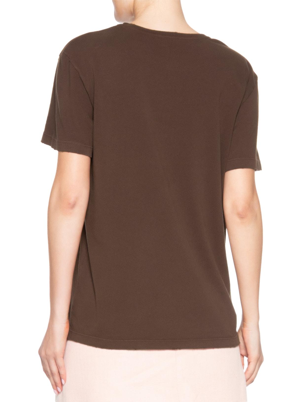 Camiseta Feminina Tea Marrom Niini