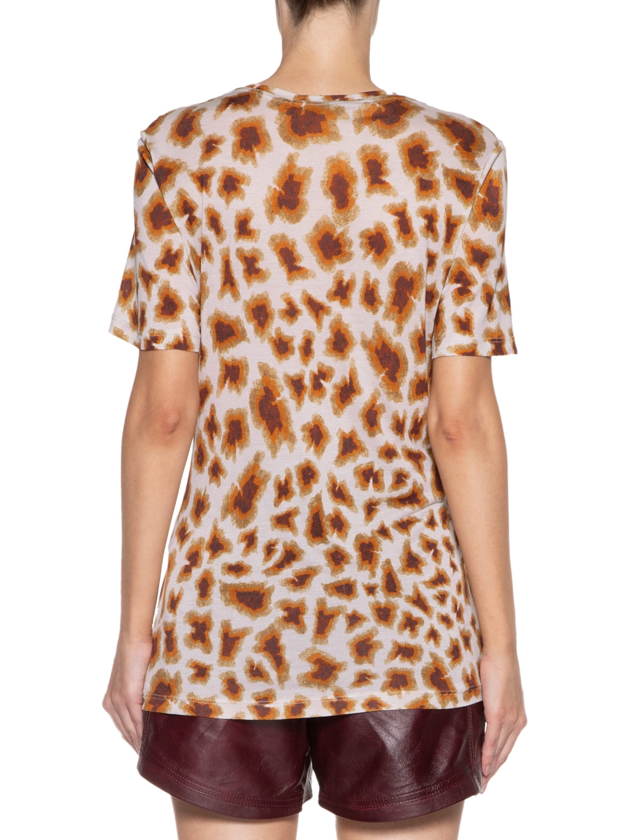 Camiseta Feminina Tee Dvmc Textura Girafa Animal Print Animale