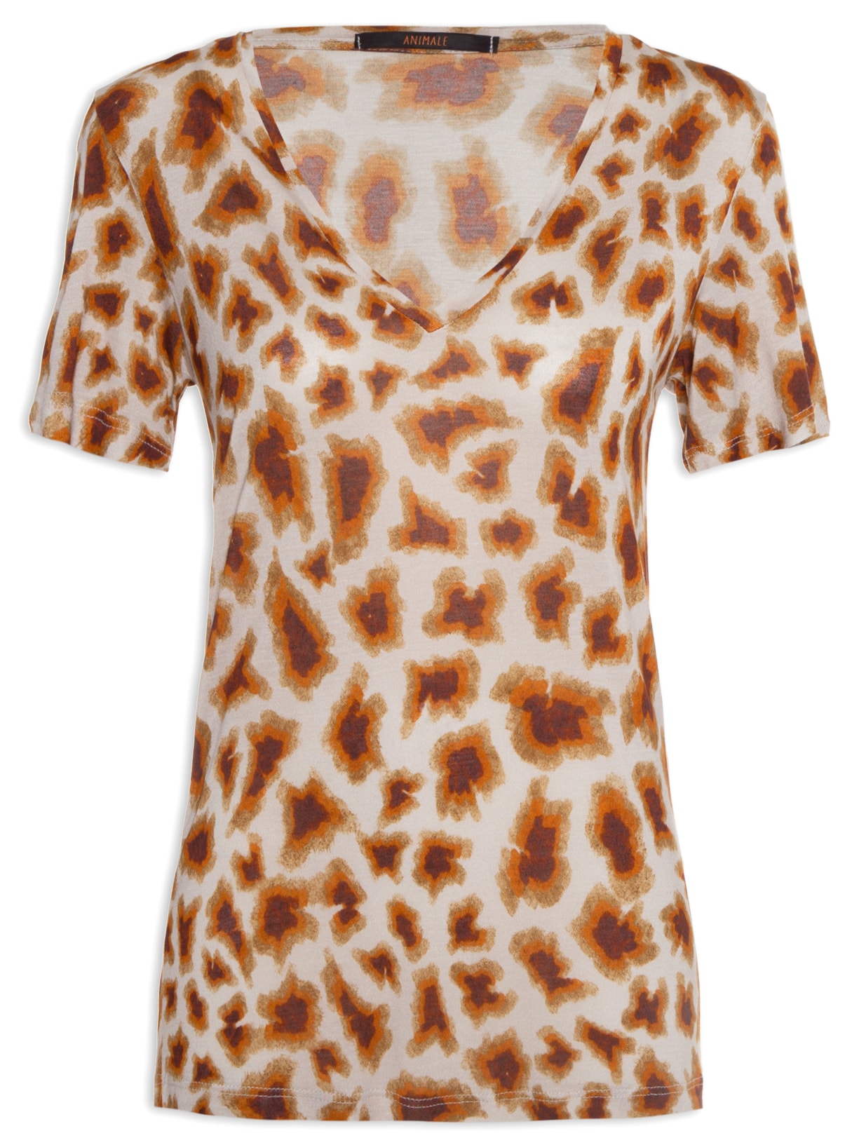 Camiseta Feminina Tee Dvmc Textura Girafa - Animal Print