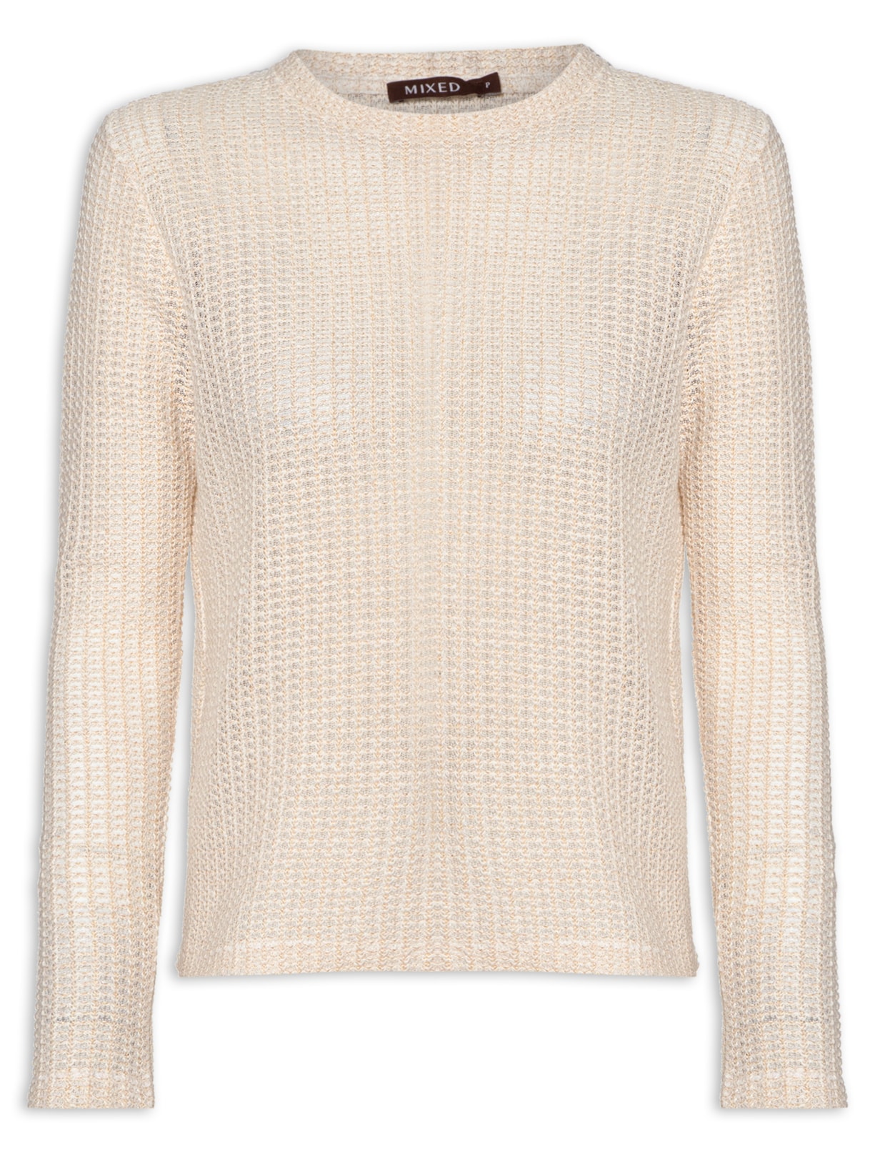 Camiseta Feminina Tela Alice - Off White