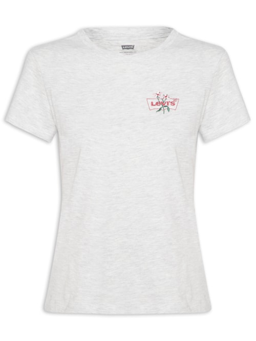 Camiseta Feminina The Perfect Tee - Cinza