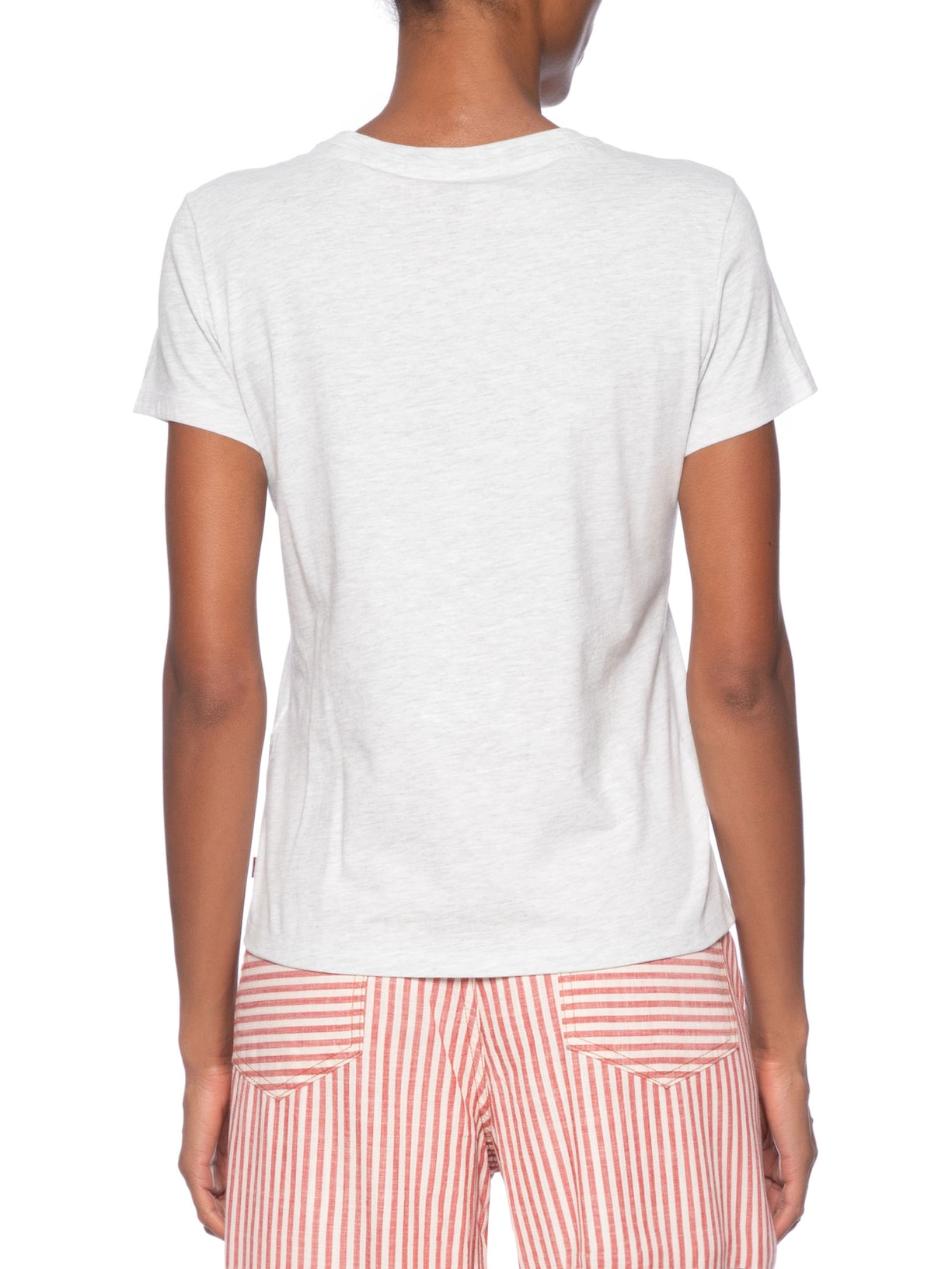 Camiseta Feminina The Perfect Tee Cinza Levi's