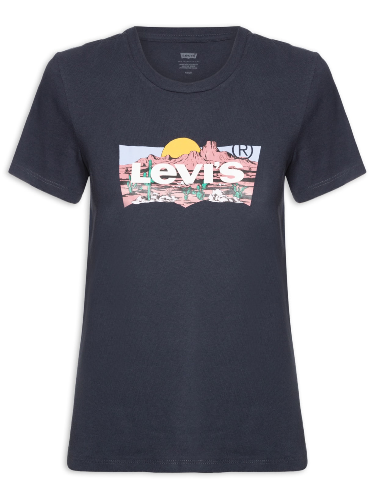 Camiseta Feminina The Perfect Tee Preto Levi's