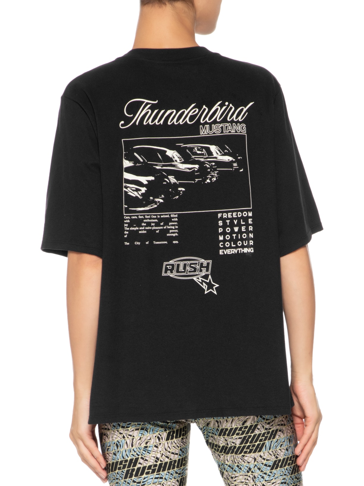 Camiseta Feminina Thunderbird Preto Nk