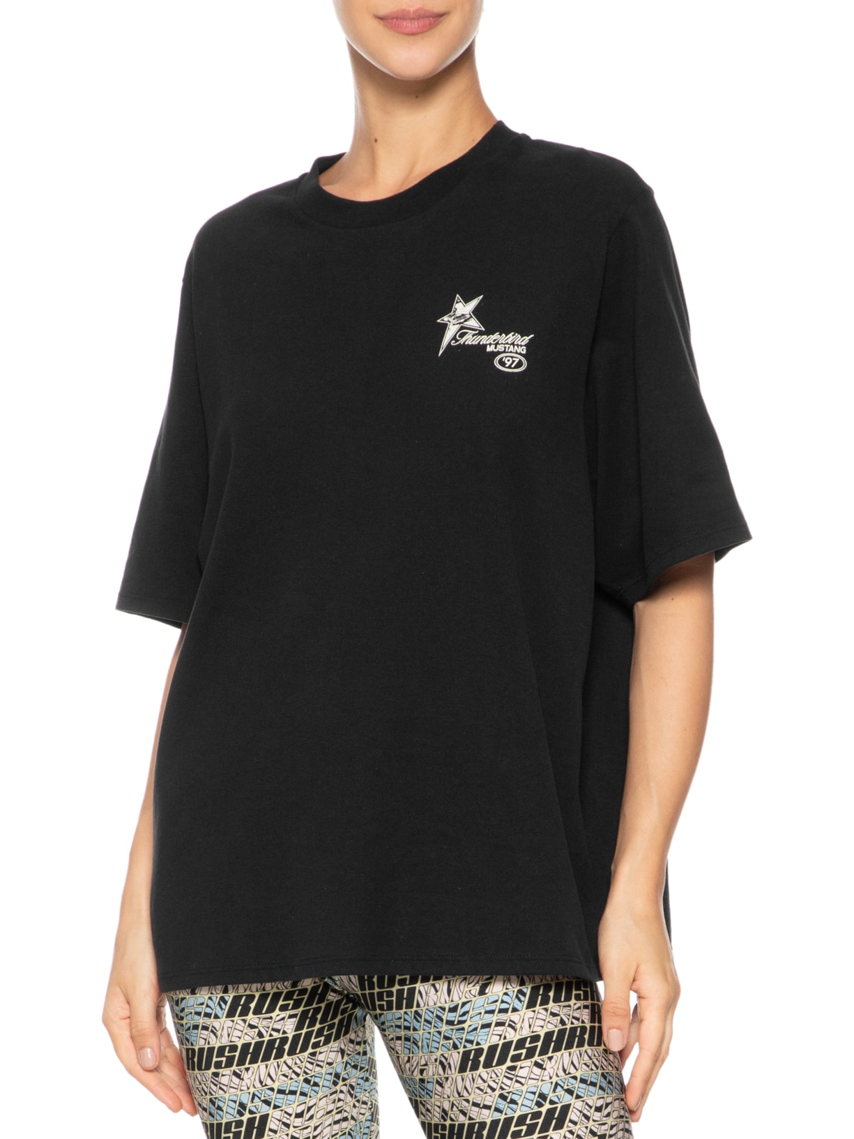 Camiseta Feminina Thunderbird Preto Nk