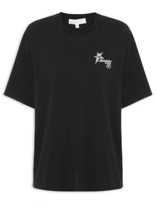 Camiseta Feminina Thunderbird - Preto