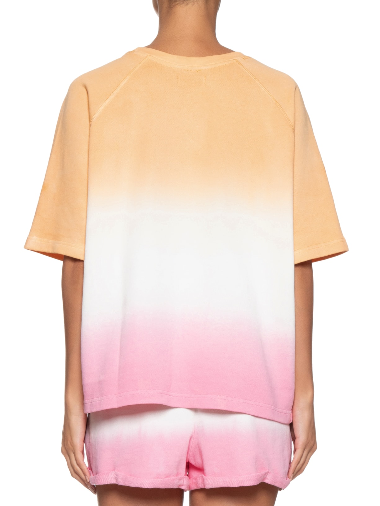 Camiseta Feminina Tie Dye Laranja Market 33