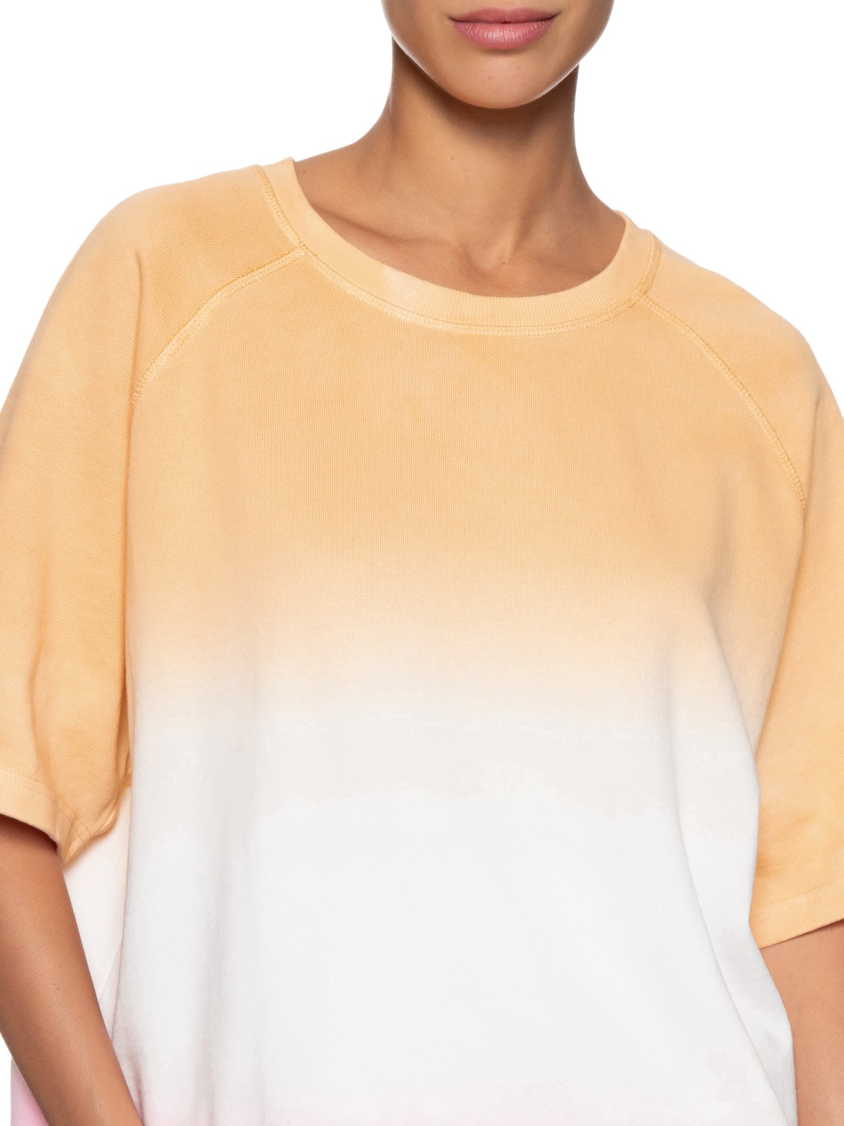 Camiseta Feminina Tie Dye Laranja Market 33