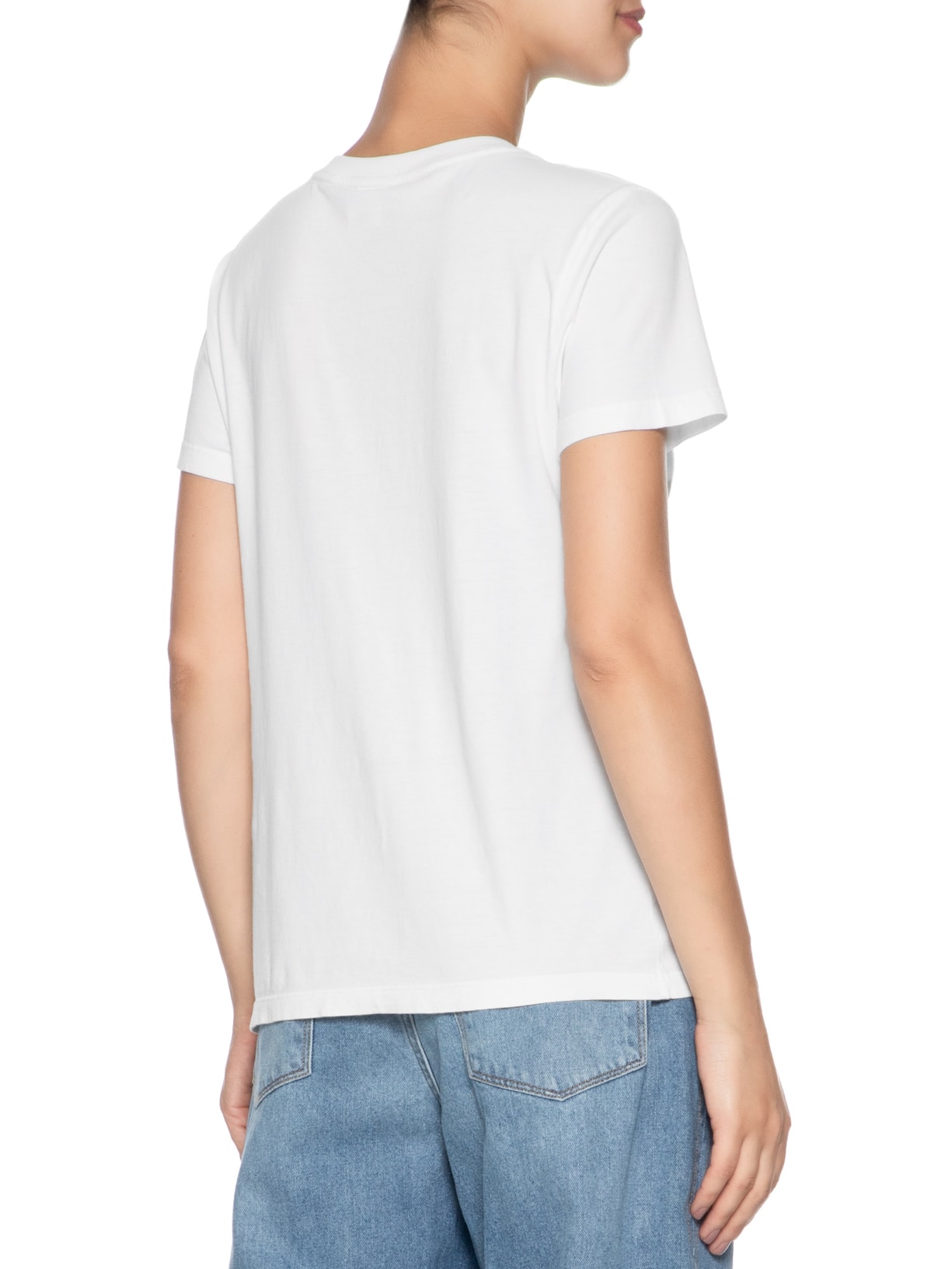 Camiseta Feminina Tjw Ab C-neck Tee Branco Tommy Jeans