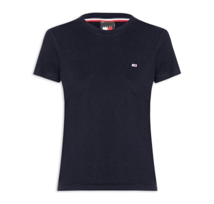 Camiseta Feminina Tjw C Neck Tee - Azul