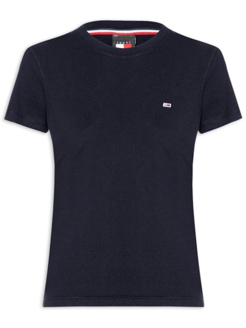 Camiseta Feminina Tjw C Neck Tee - Azul