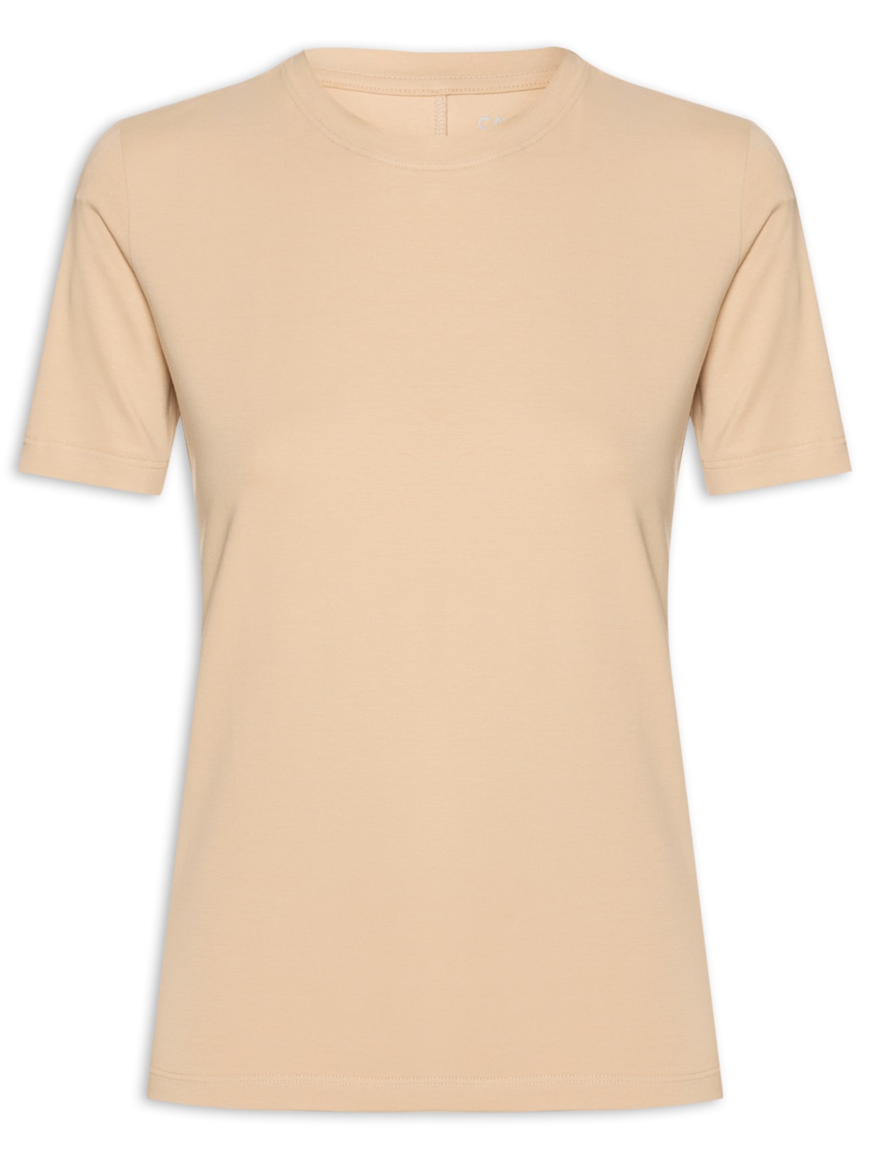 Camiseta Feminina Todo Dia - Bege
