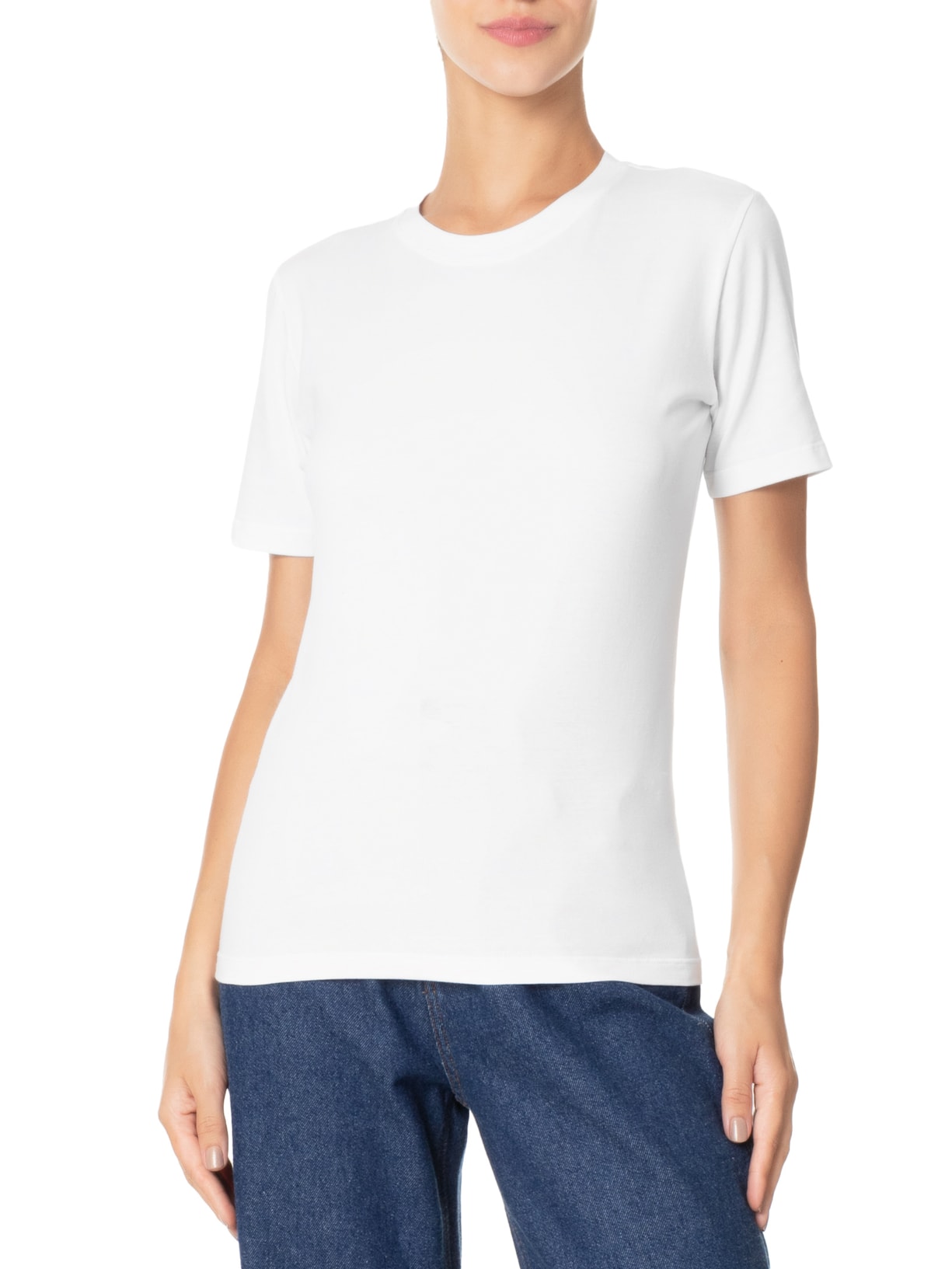 Camiseta Feminina Todo Dia Branco Camys