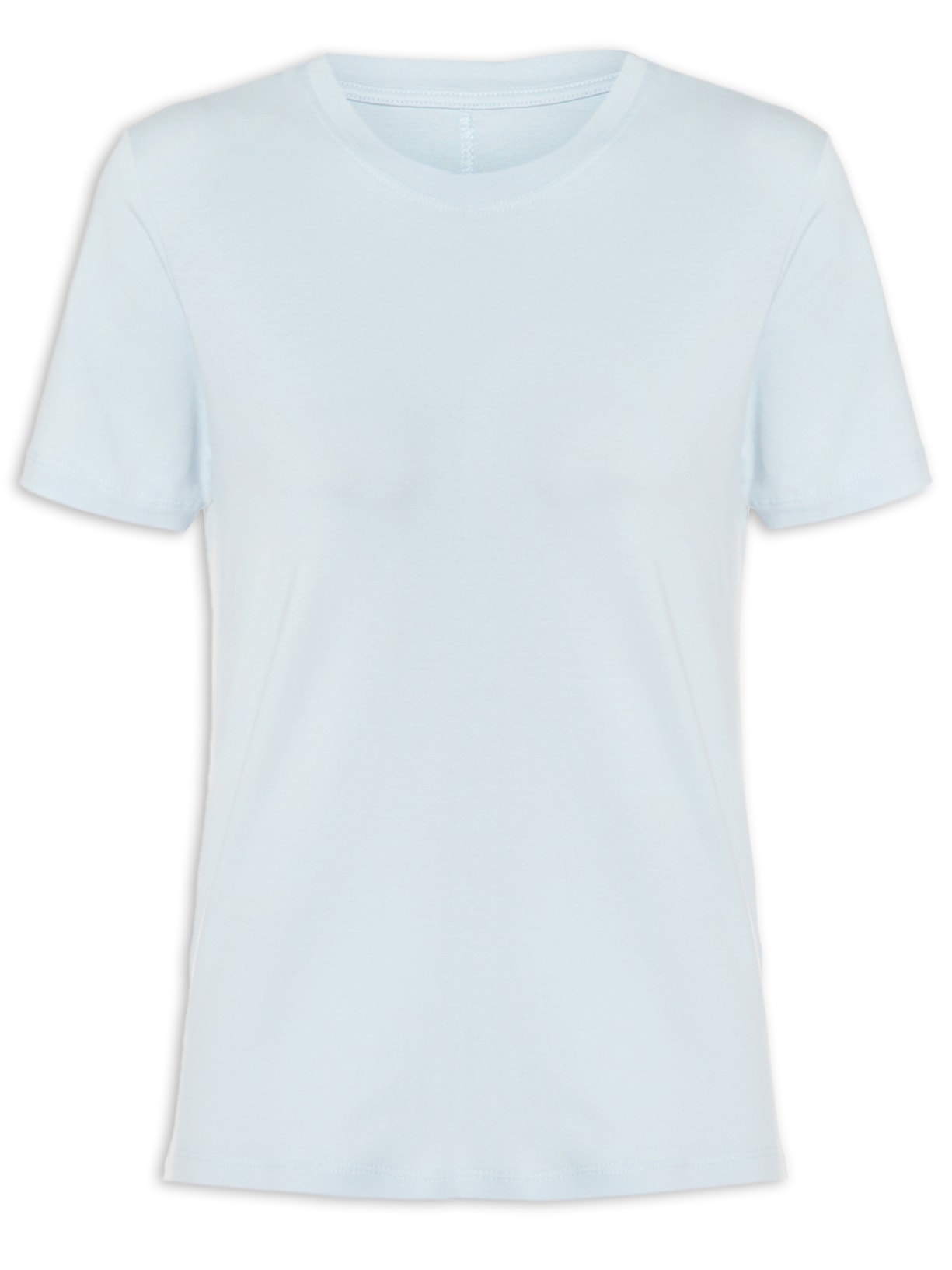 Camiseta Feminina Todo Dia Color - Azul