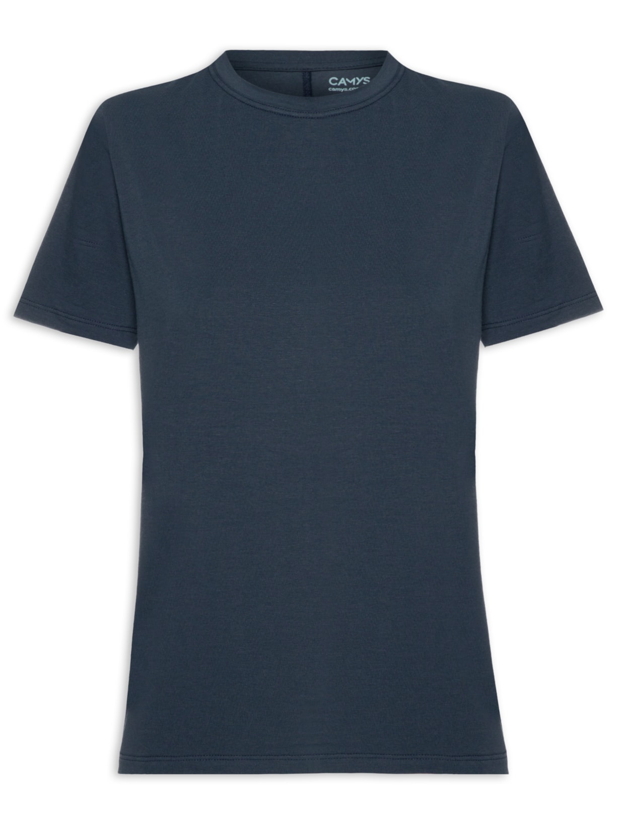 Camiseta Feminina Todo Dia Color - Azul