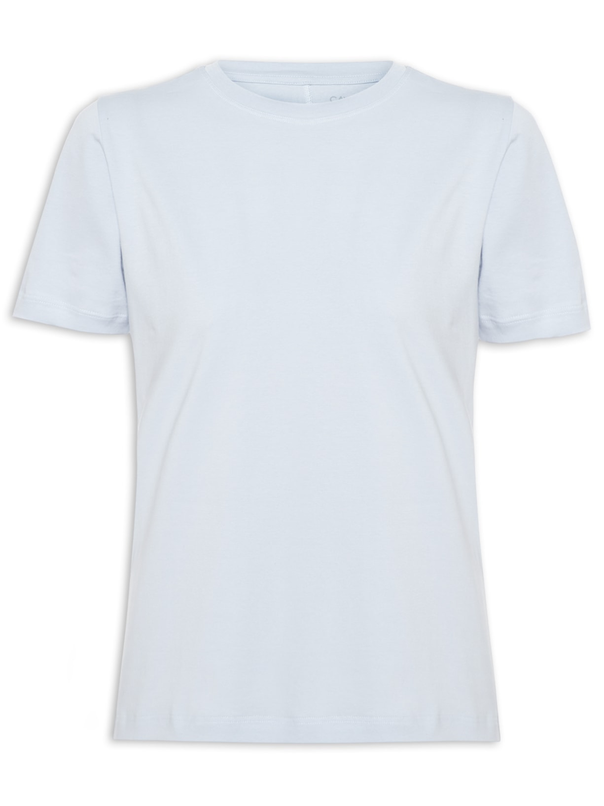 Camiseta Feminina Todo Dia Color - Azul