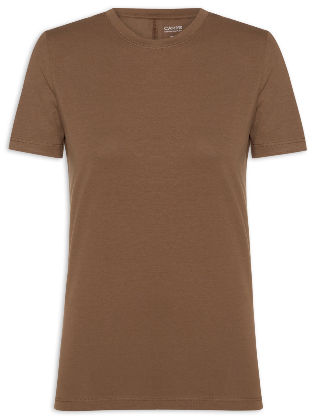 Camiseta Feminina Todo Dia - Marrom