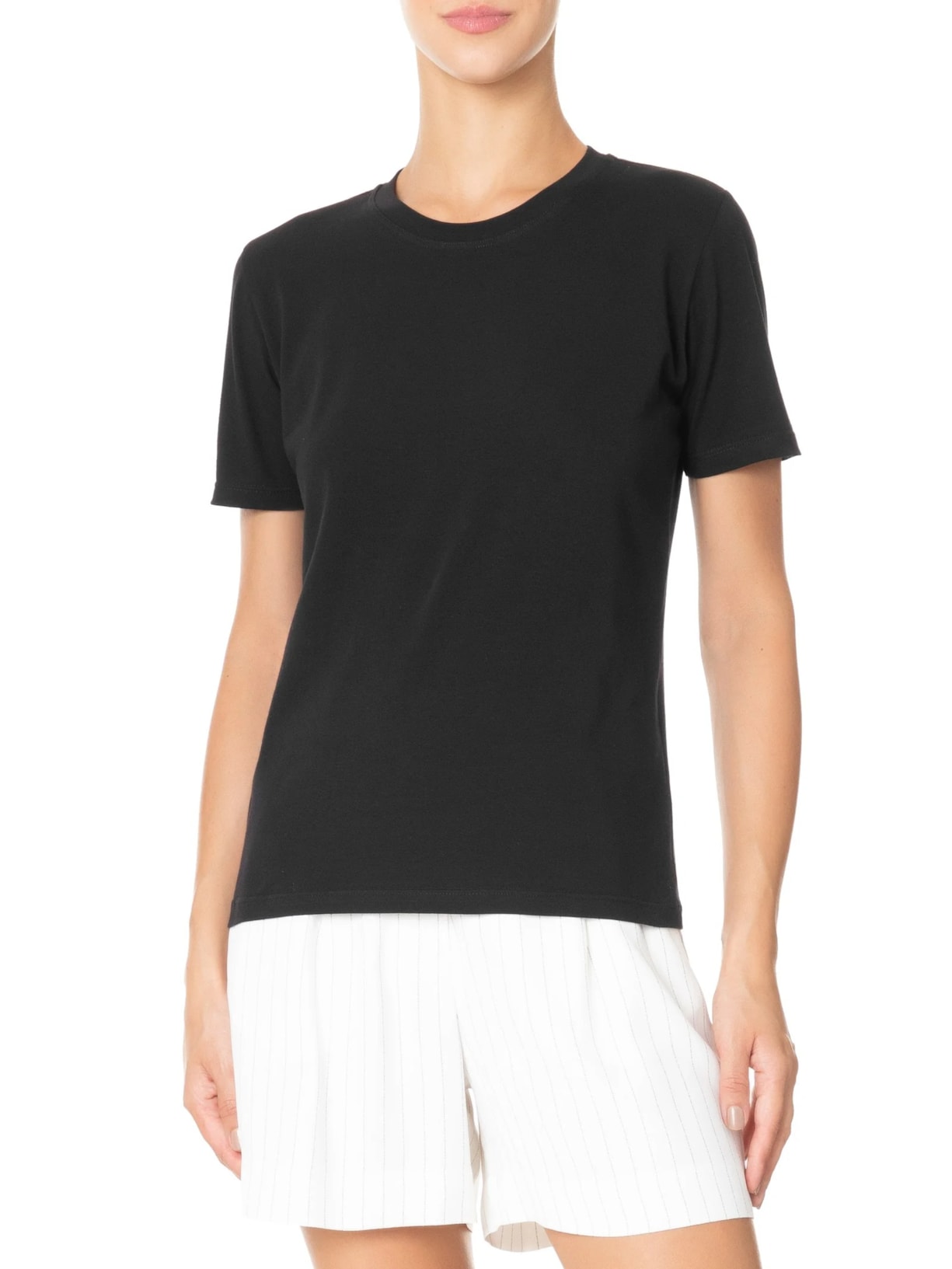 Camiseta Feminina Todo Dia Preto Camys