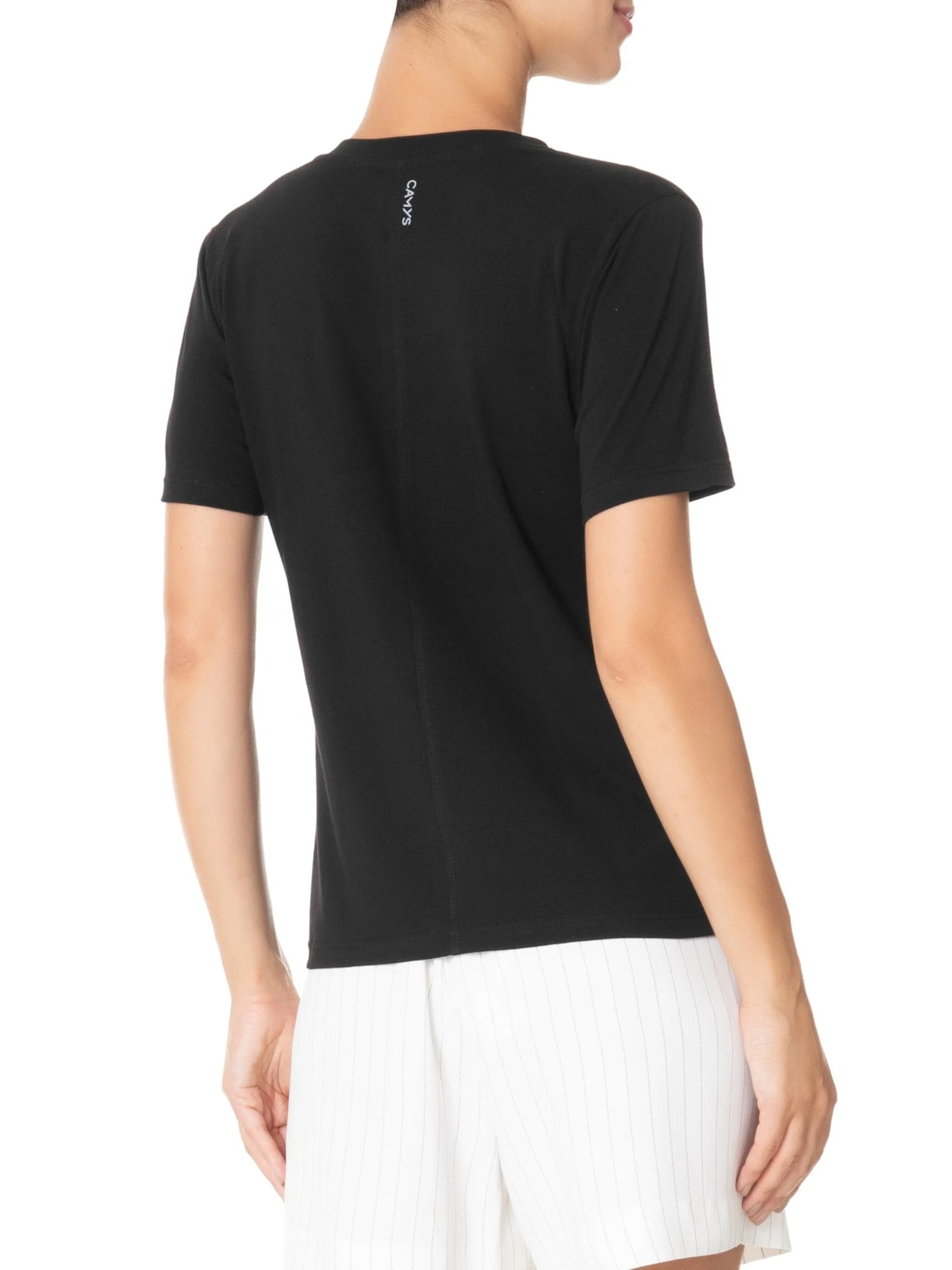 Camiseta Feminina Todo Dia Preto Camys