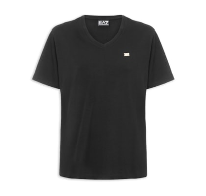 Camiseta Feminina Train Core Lady W Tee SS VN - Preto
