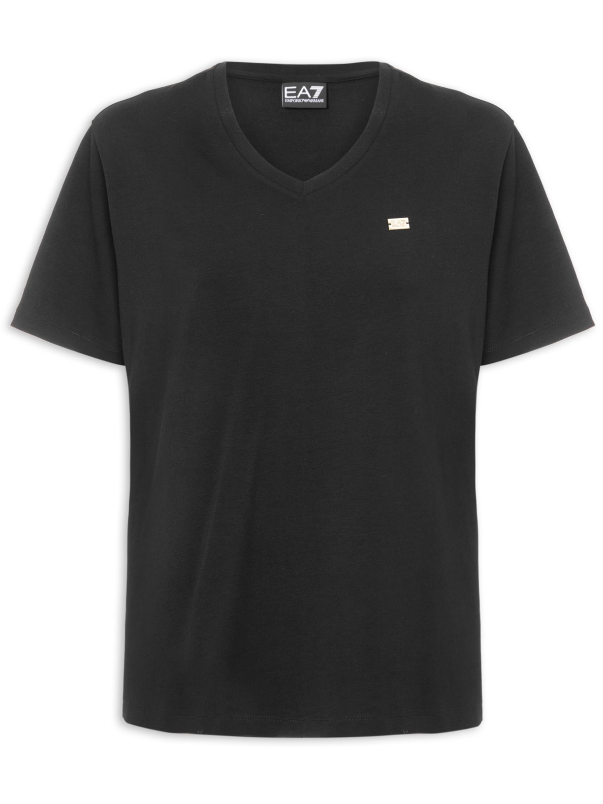 Camiseta Feminina Train Core Lady W Tee SS VN – Preto Ea7 Emporio Armani