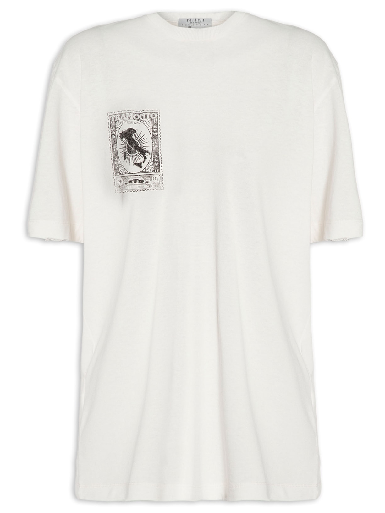 Camiseta Feminina Tramonto - Off White