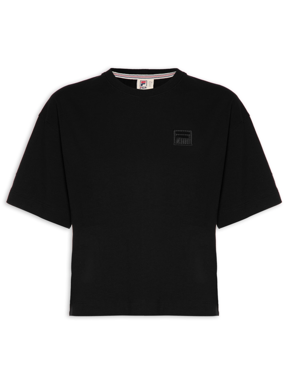 Camiseta Feminina Transfer - Preto