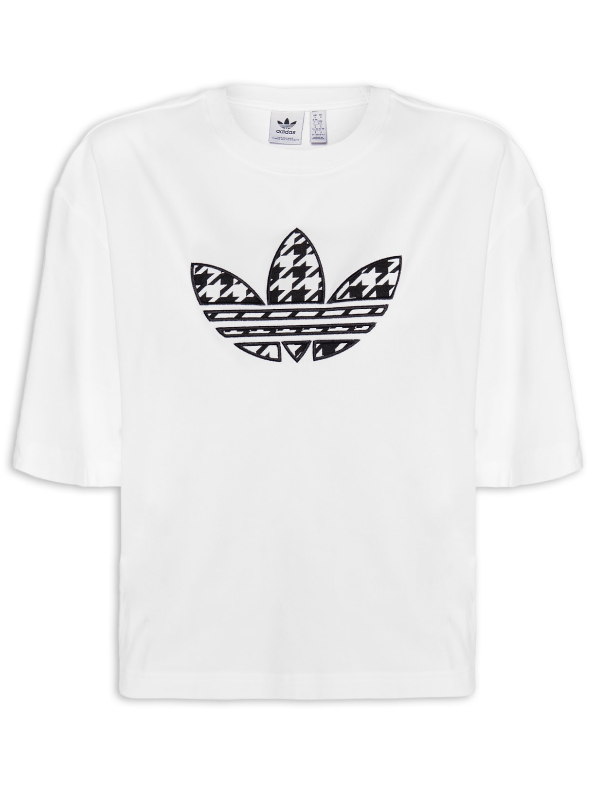 Camiseta Feminina Tref Infill - Off White