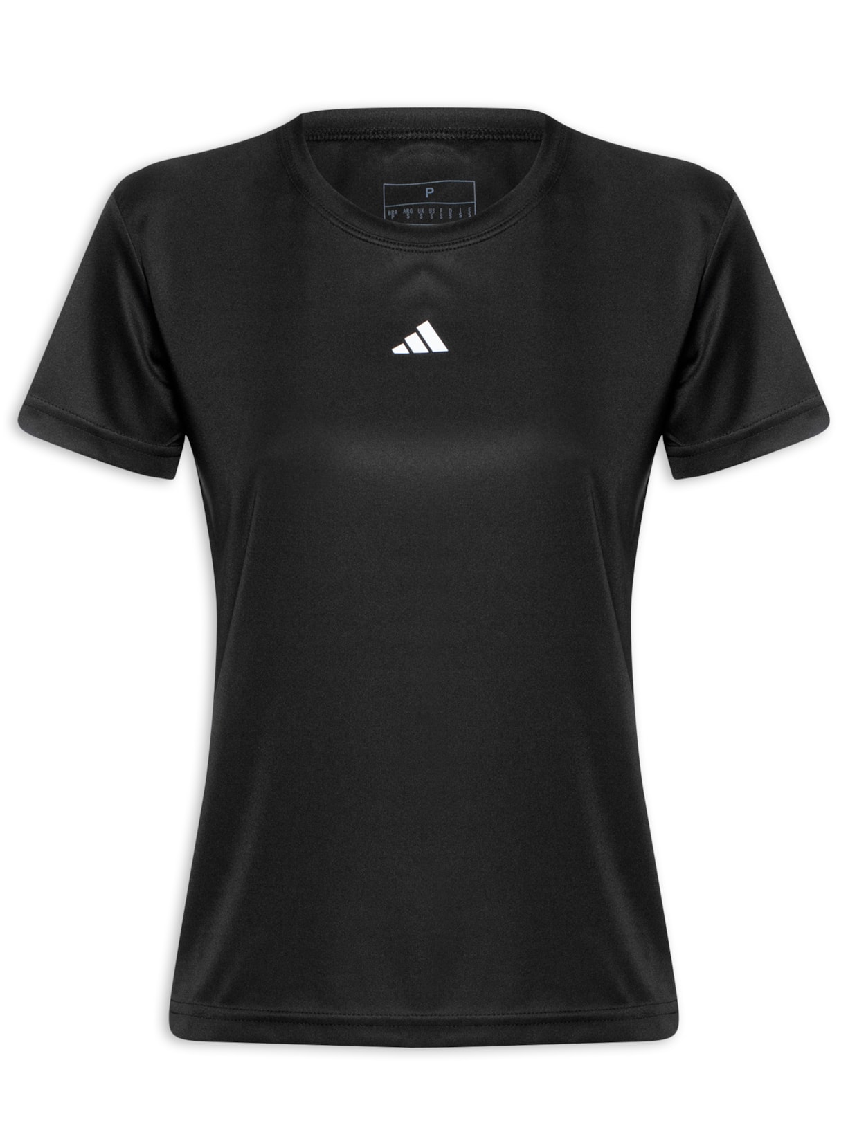 Camiseta Feminina Treino Básica - Preto
