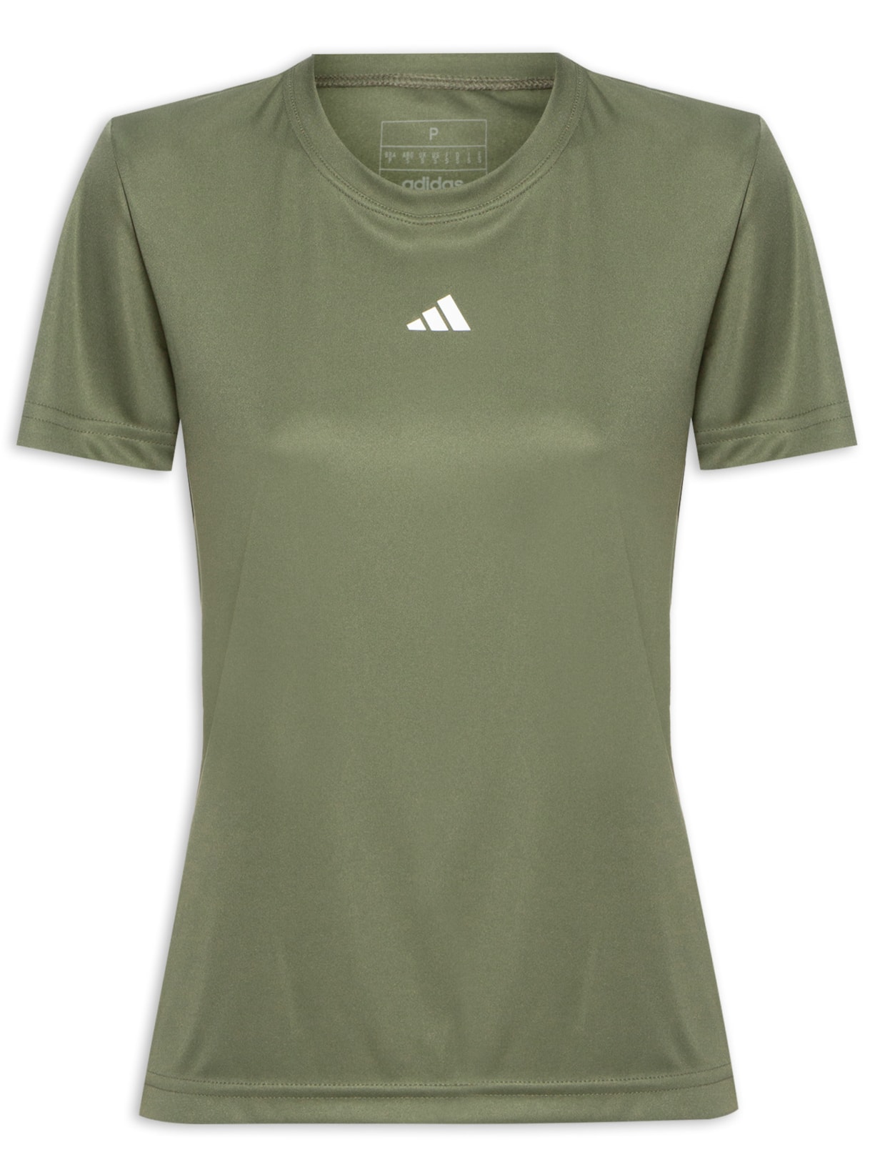 Camiseta Feminina Treino Básica - Verde
