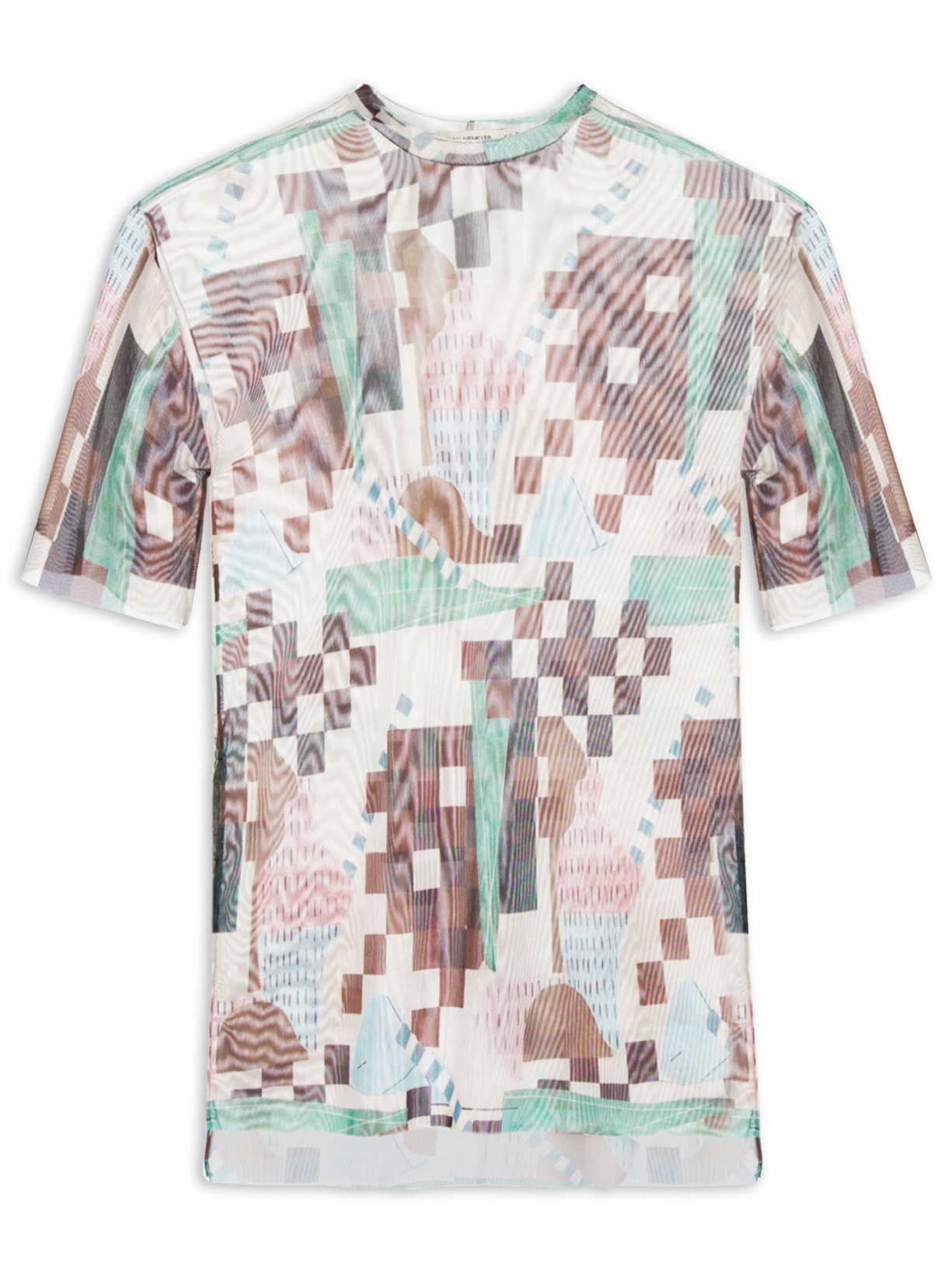 Camiseta Feminina Tule Marrom Lenny Niemeyer