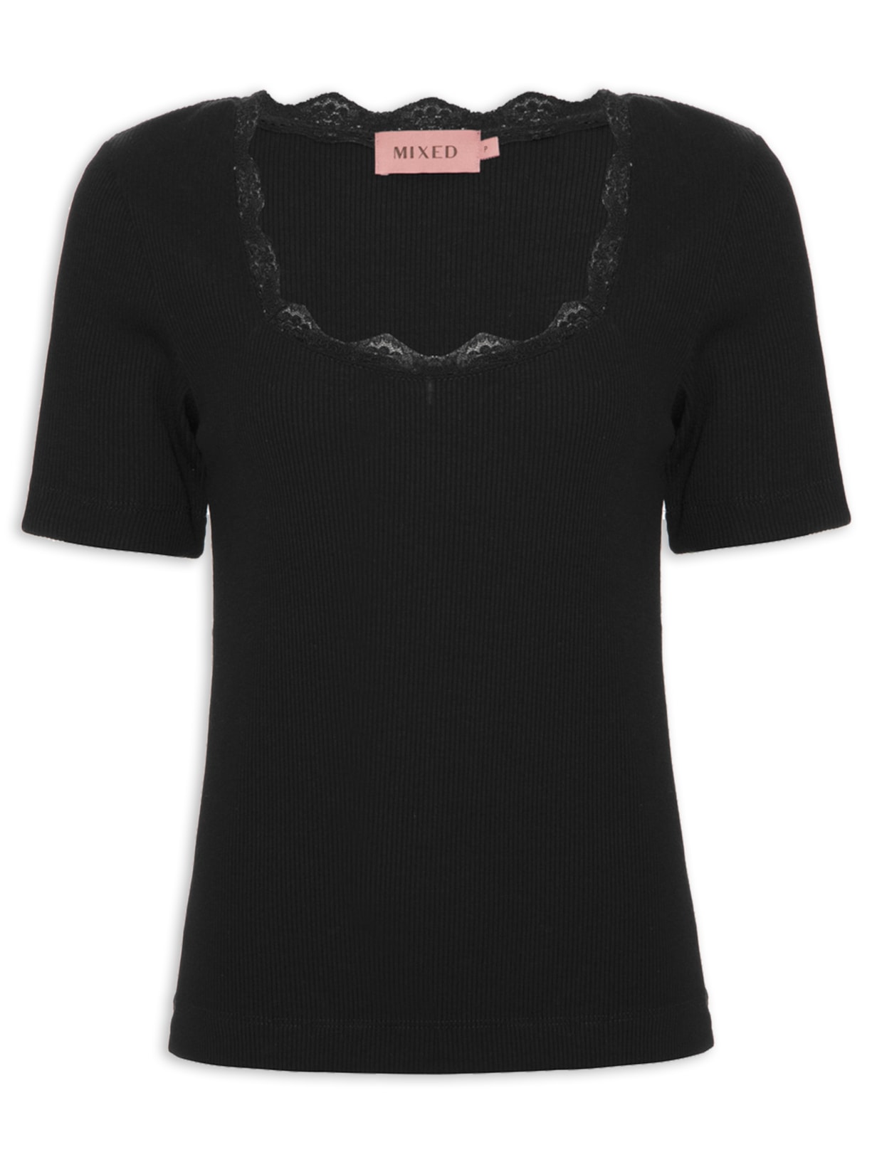 Camiseta Feminina Tutu Boho - Preto