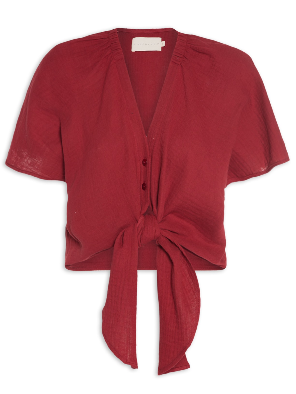 Camiseta Feminina Verbena - Vermelho