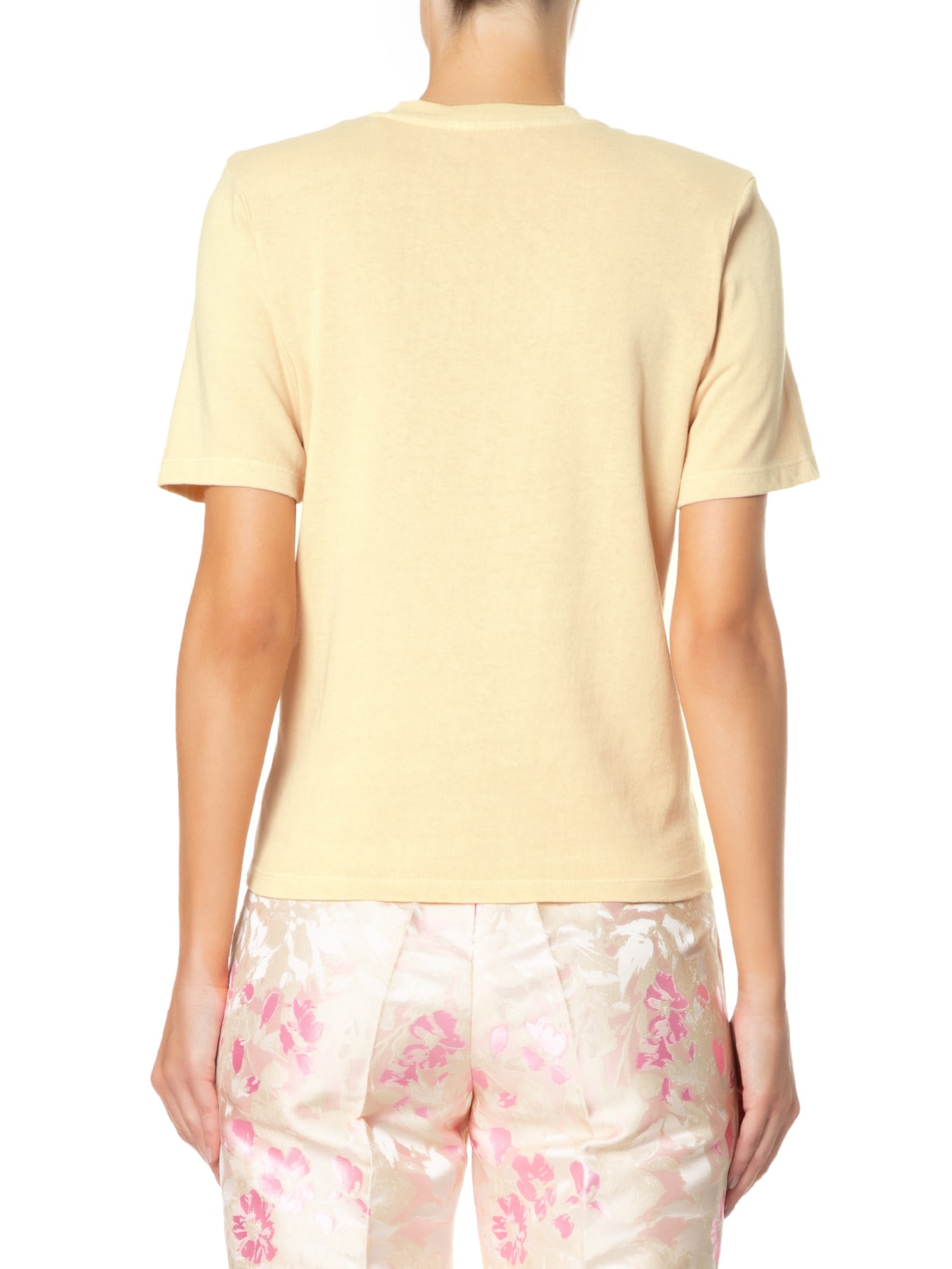 Camiseta Feminina Versailles Bege Carol Bassi