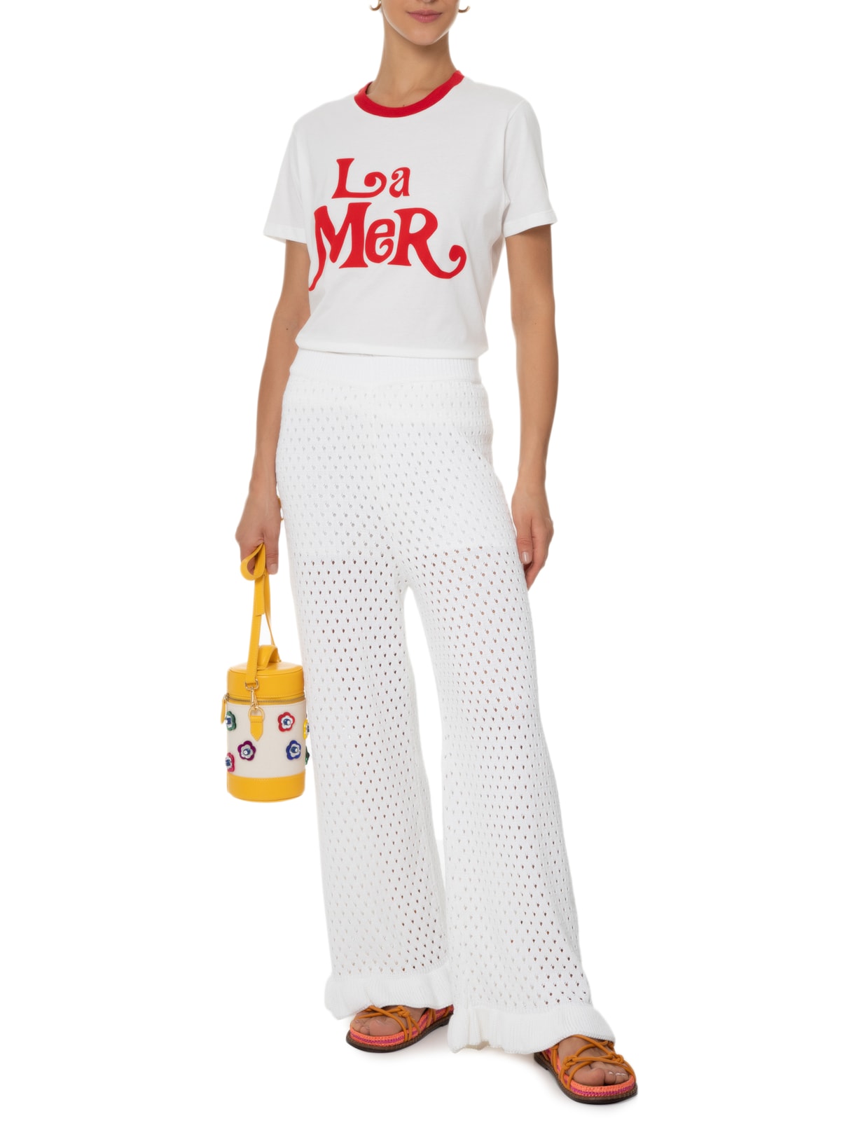 Camiseta Feminina Vintage La Mer Branco Valônia Véras