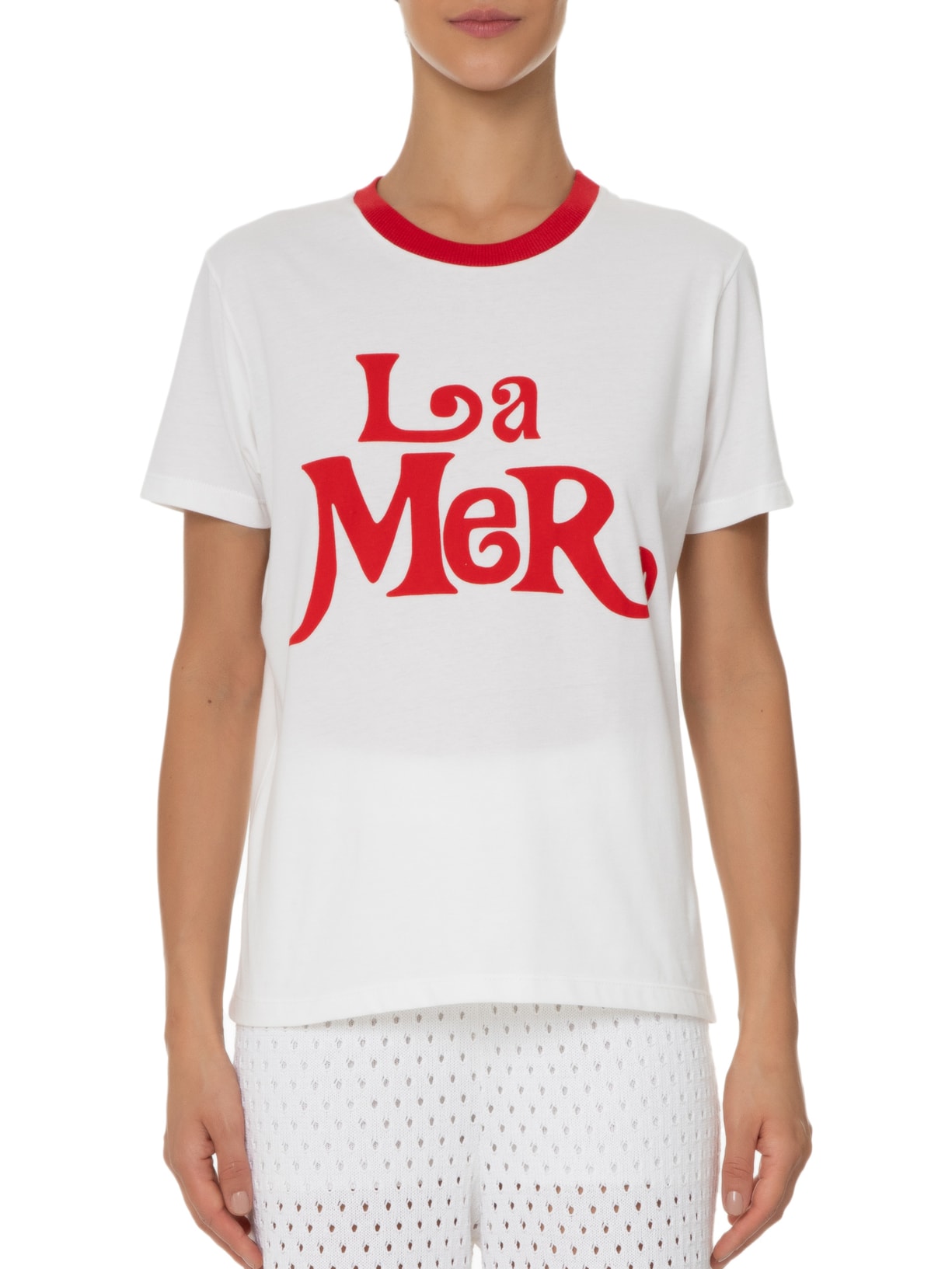Camiseta Feminina Vintage La Mer Branco Valônia Véras