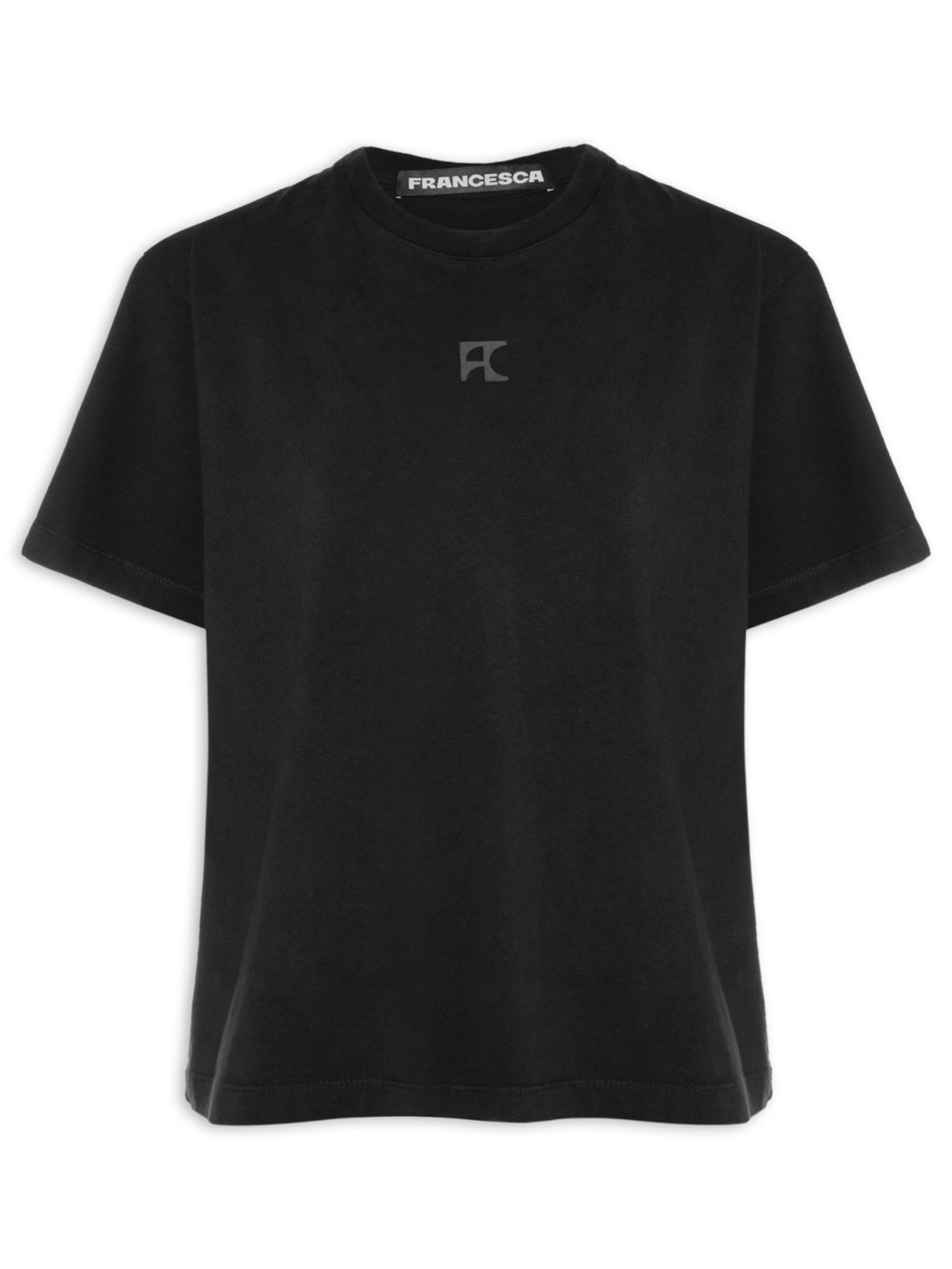 Camiseta Feminina Vintage - Preto