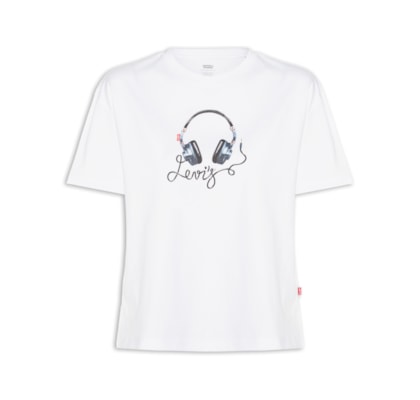 Camiseta Feminina Vintage Tee - Branco