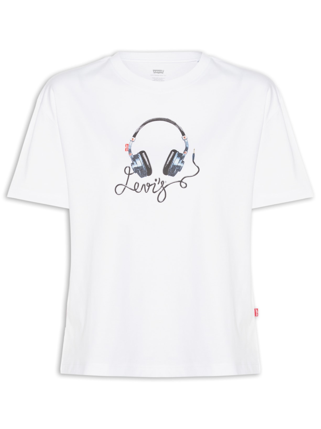Camiseta Feminina Vintage Tee - Branco