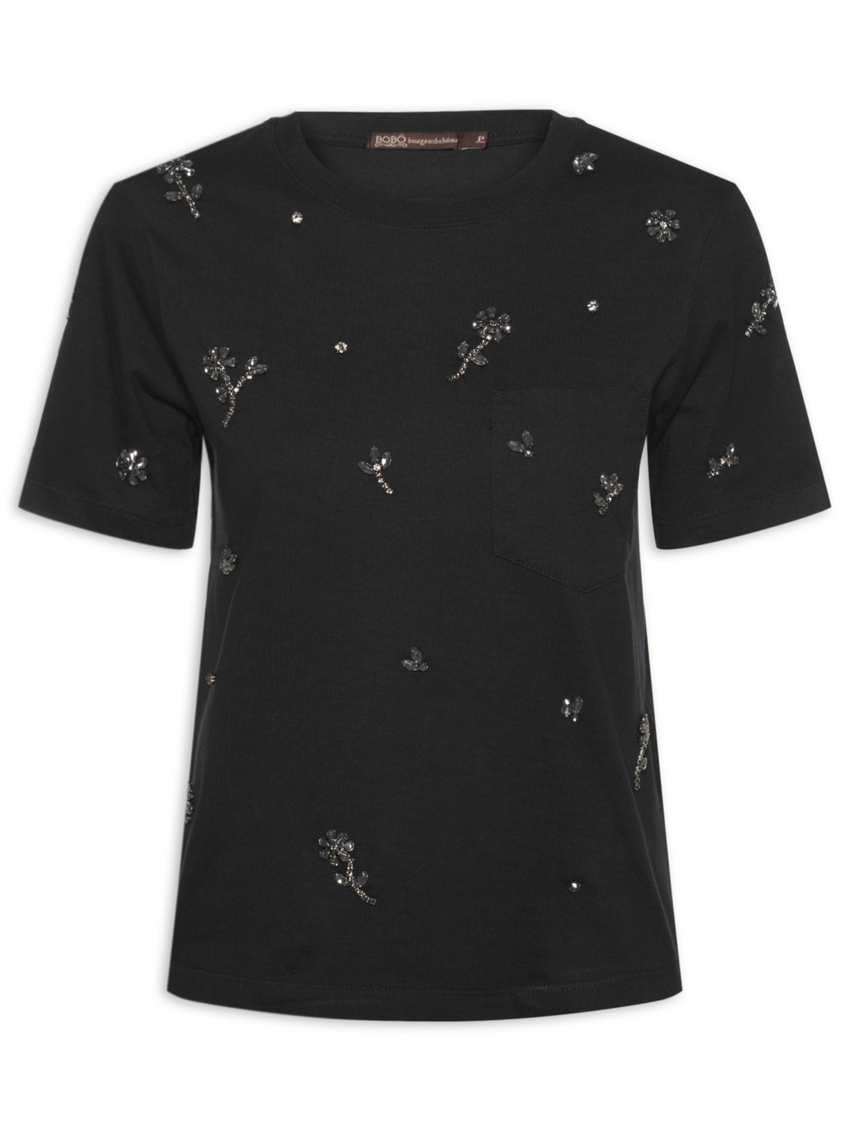 Camiseta Feminina Vivis - Preto